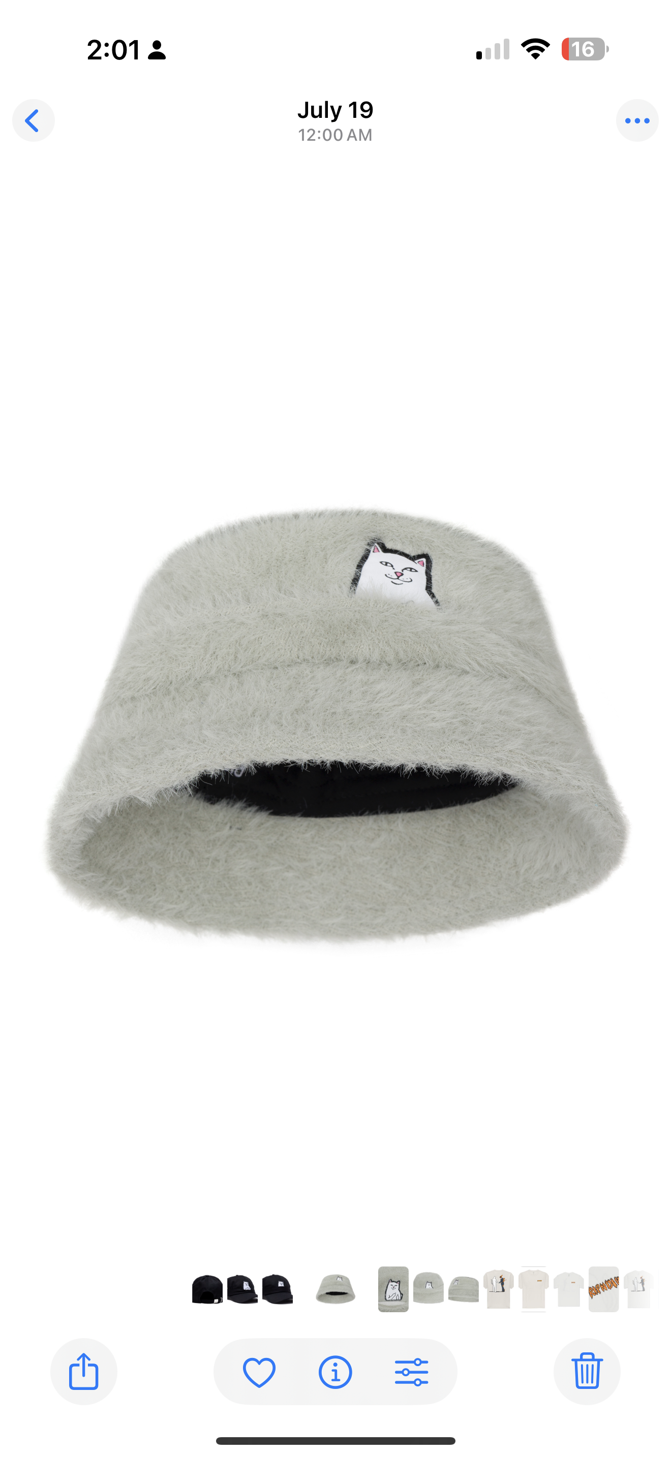 Buckethat Afelpada Lord Nermal (Verde Aqua)