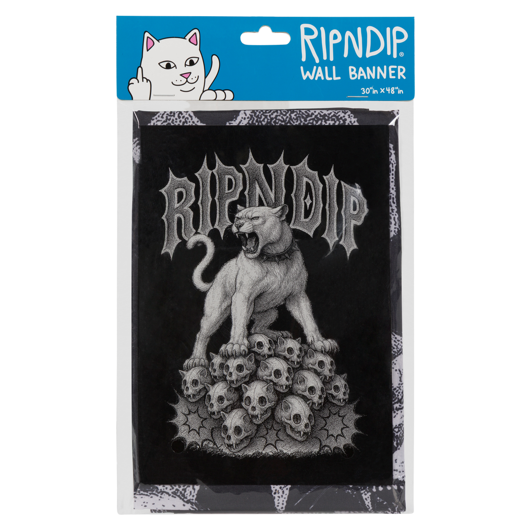 WASTELAND WALL BANNER (BLACK)