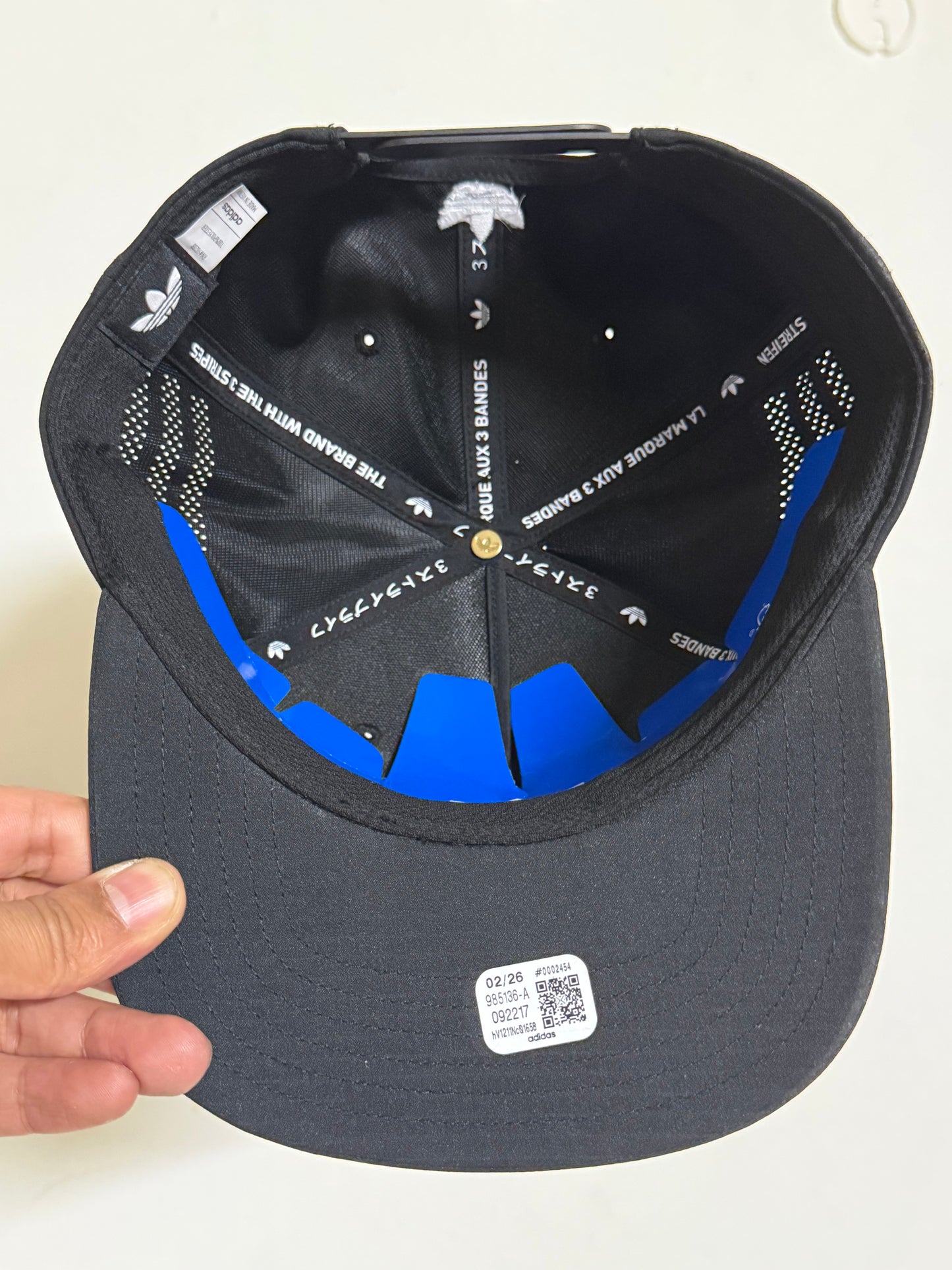 GORRA ADIDAS NEGRA (ajustable)