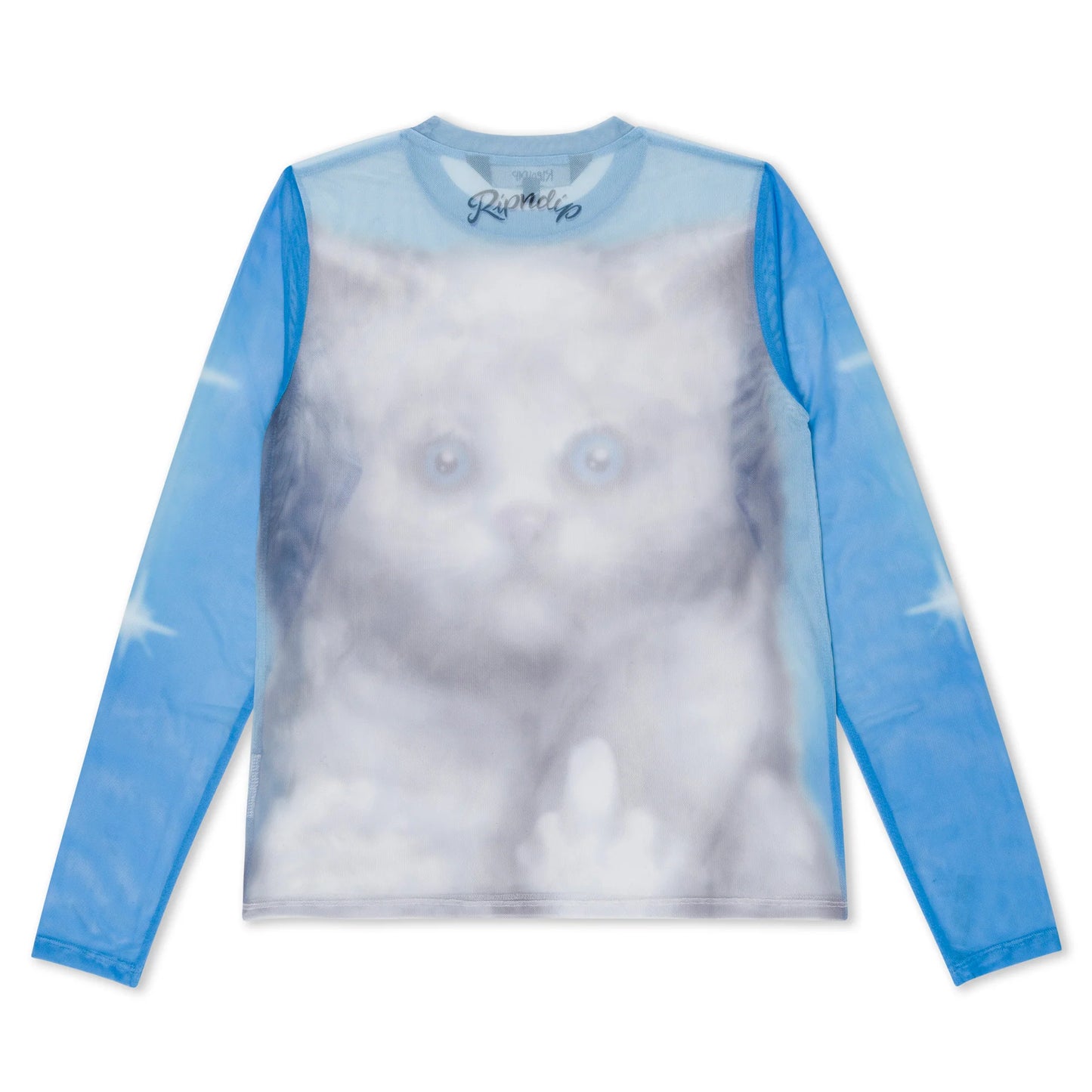 BUSO DE MALLA TRANSPARENTE SPRINKLES (CELESTE)
