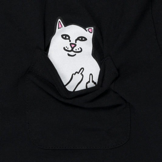 Camiseta con Bolsillo “Lord Nermal” (Negra)