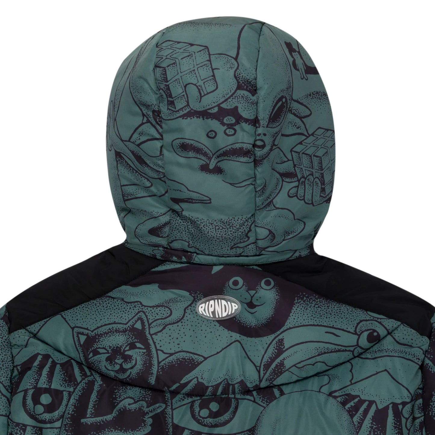 JACKET SNOWBOARD “DARK TWISTED FANTASY” (VERDE OSCURO)