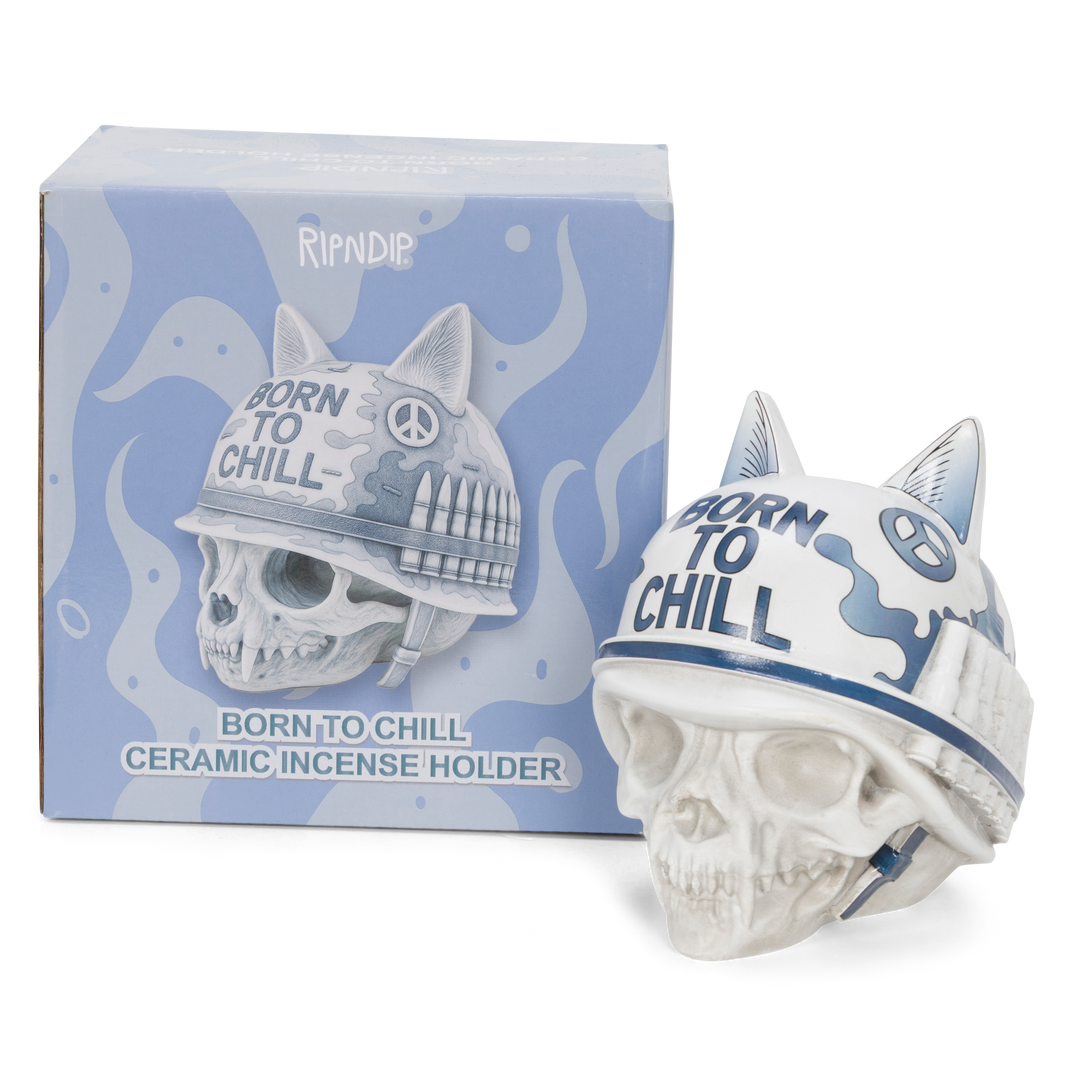 PORTA INCIENSO BORN TO CHILL CERAMIC (INDIGO)