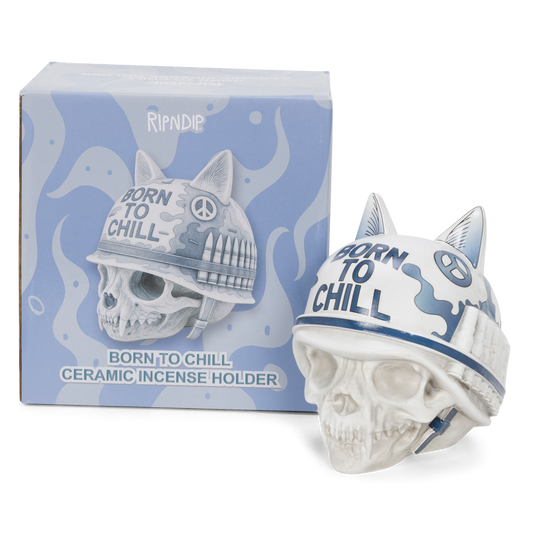 PORTA INCIENSO BORN TO CHILL CERAMIC (INDIGO)