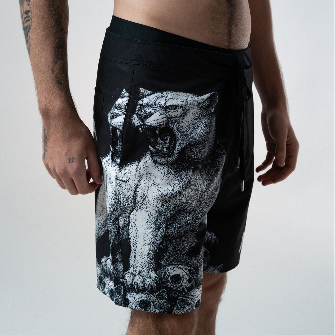 PANTALONETA DE BAÑO WASTELAND (BLACK)