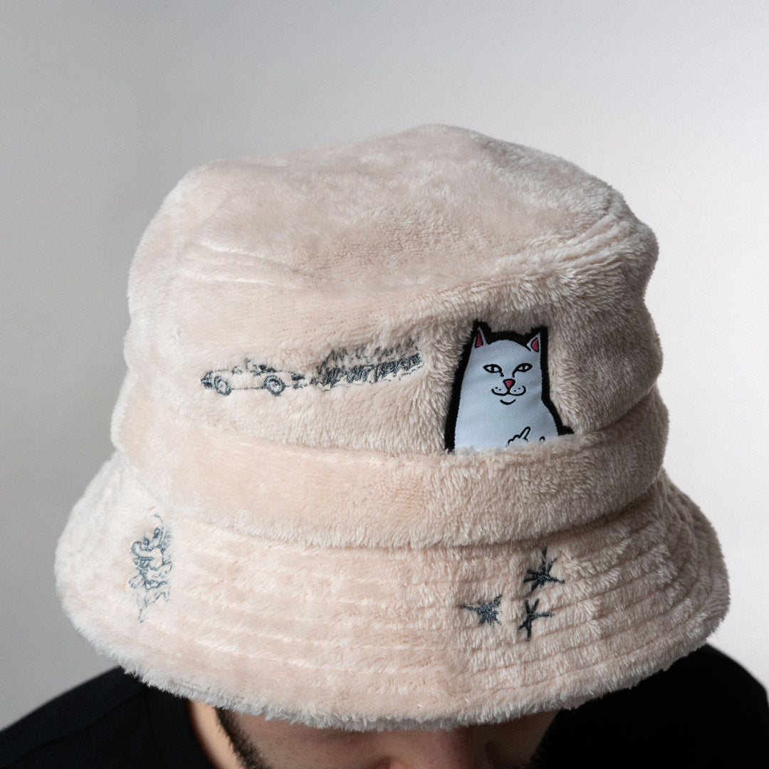 BUCKET HAT AFELPADA WESTSIDE SHERPA (TAN)