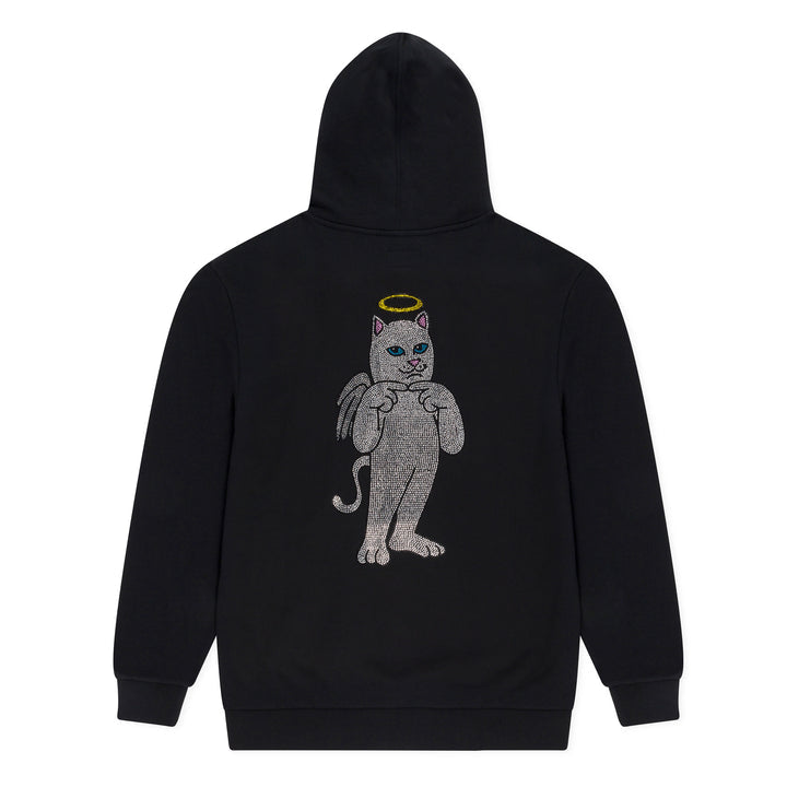 CAPUCHA ( CAT ANGEL) CON BRILLOS