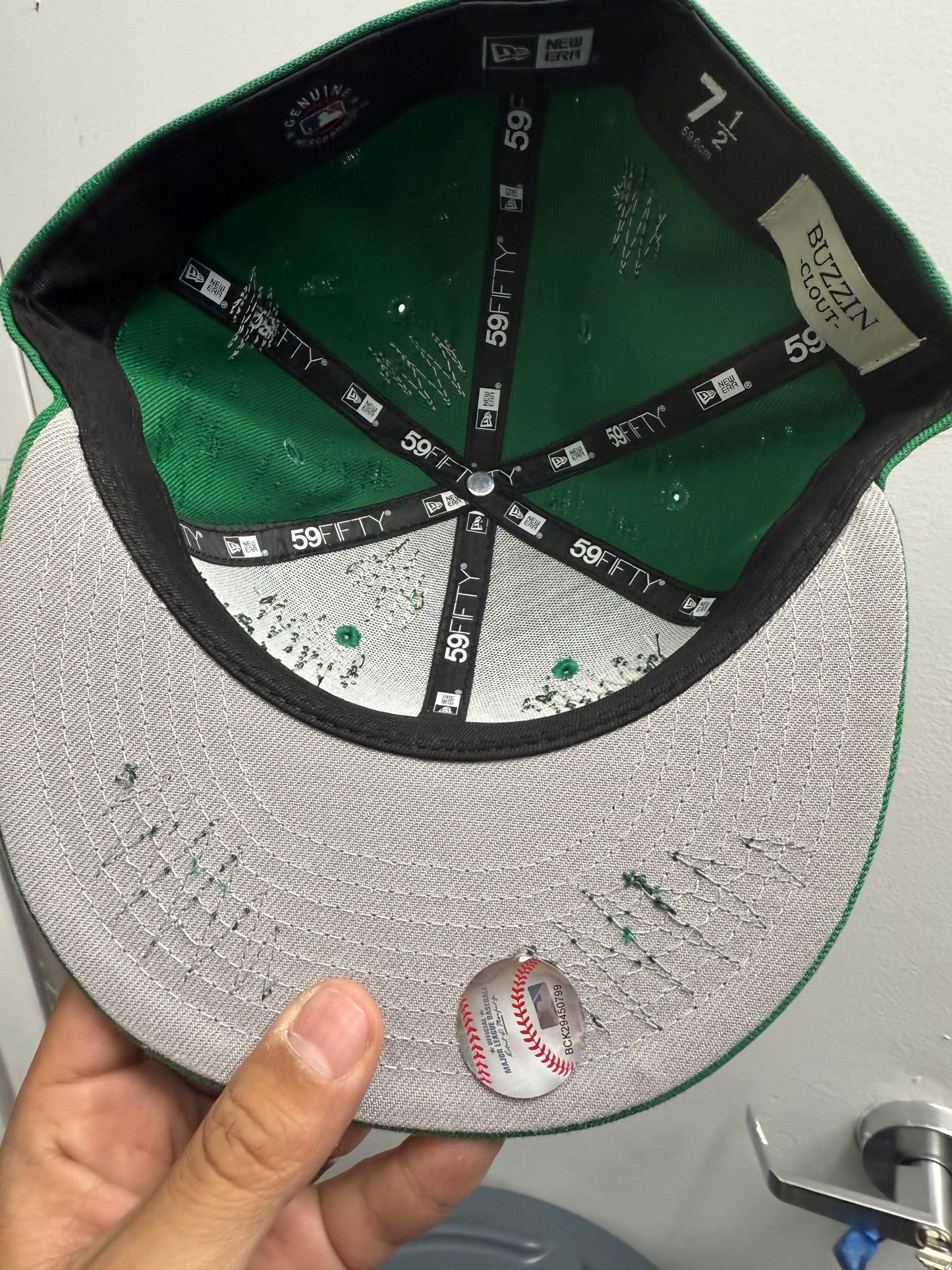 GORRA NY (7 1/2) by “BUZZIN CLOUT” (Personalizada)