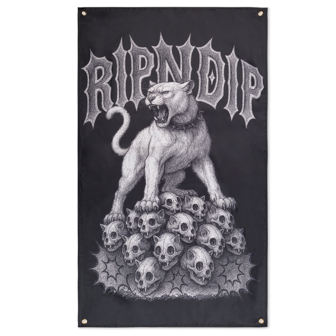 WASTELAND WALL BANNER (BLACK)