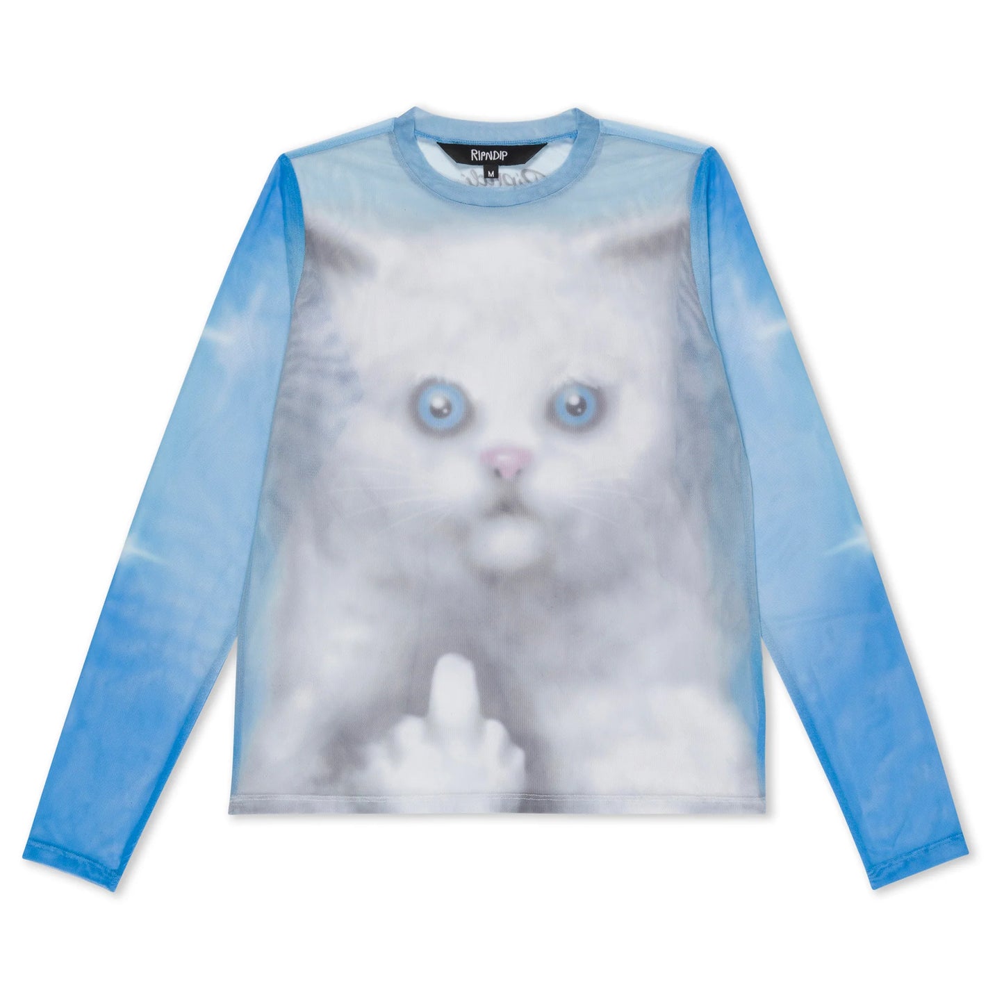 BUSO DE MALLA TRANSPARENTE SPRINKLES (CELESTE)