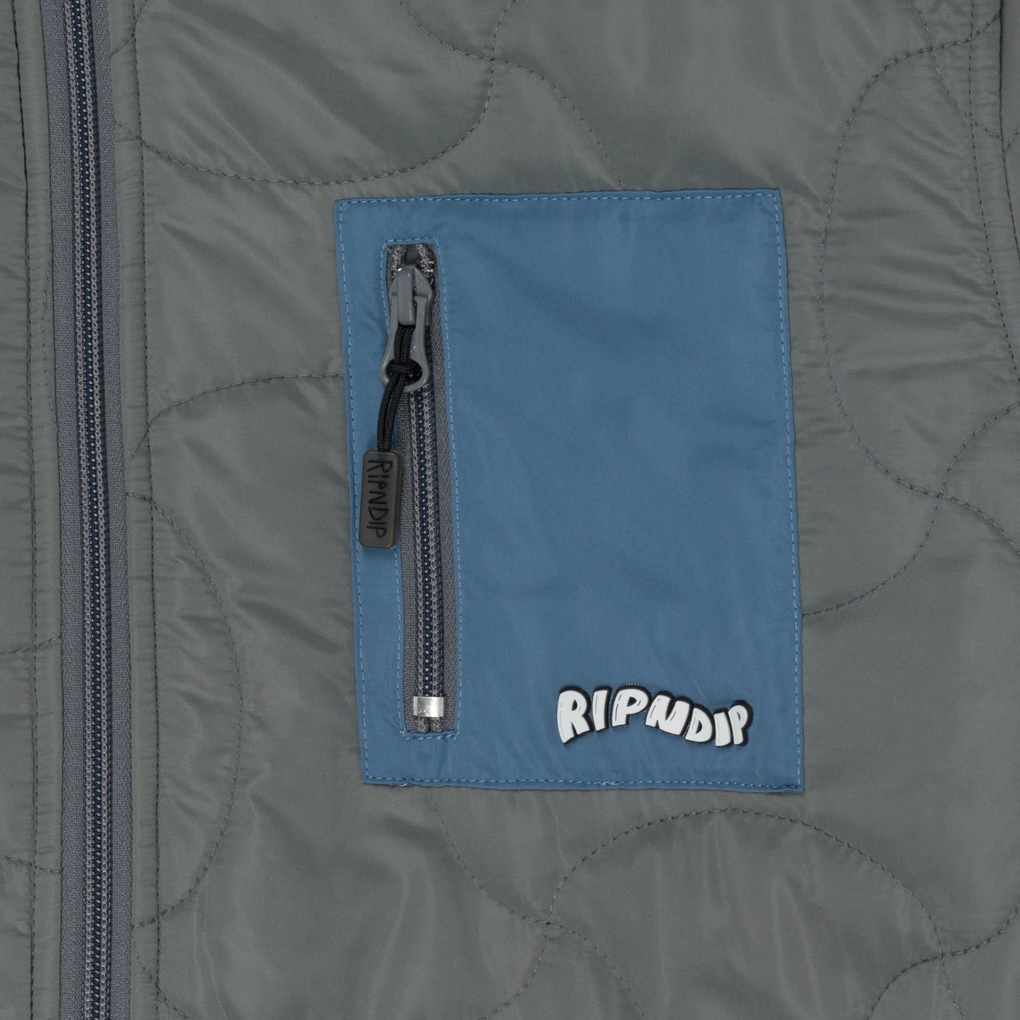 JACKET REVERSIBLE”EUPHORIA” (GRIS/AZUL)