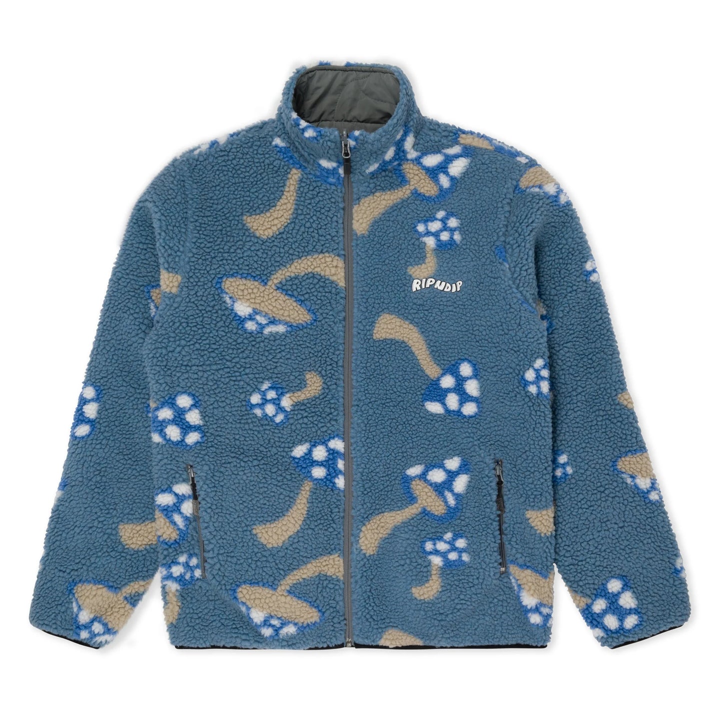 JACKET REVERSIBLE”EUPHORIA” (GRIS/AZUL)
