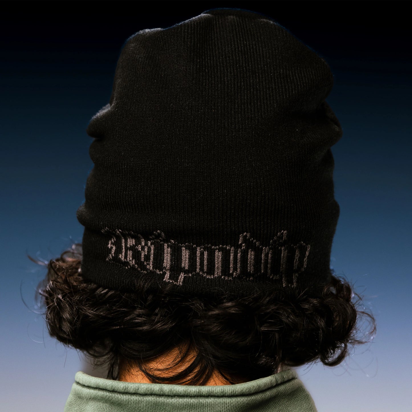 Lord Savior Skull Beanie (Black)